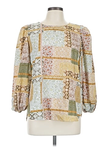 Pleione 3/4 Sleeve Blouse (view 1)