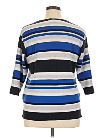 Karen Scott Sport 3/4 Sleeve Top (view 2)