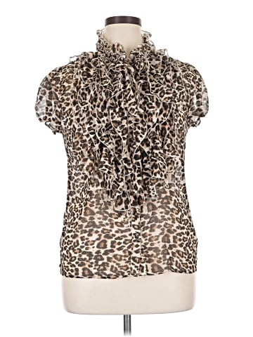 Saint Tropez Short Sleeve Blouse (view 1)
