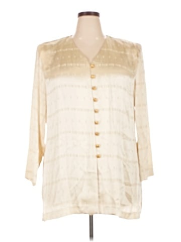 Positive Attitude 3/4 Sleeve Blouse (view 1)
