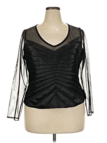 DressBarn Long Sleeve Blouse (view 1)