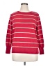 SONOMA life + style Stripes Red Pullover Sweater Size 1X - photo 1
