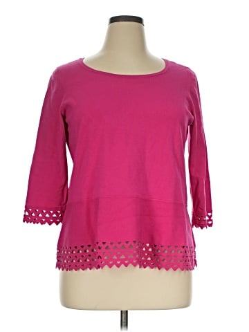 Talbots 3/4 Sleeve Top (view 1)