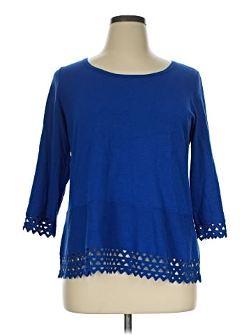 Talbots 3/4 Sleeve Top (view 1)