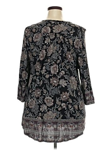 Lucky Brand 3/4 Sleeve Blouse (view 2)