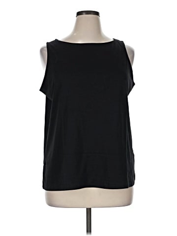 Isaac Mizrahi LIVE! Sleeveless T-Shirt (view 1)