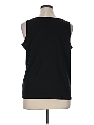 Isaac Mizrahi LIVE! Sleeveless T-Shirt (view 2)