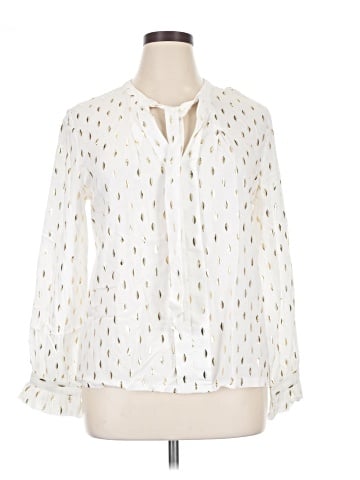 Solitaire Long Sleeve Blouse (view 1)