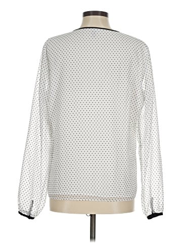 White House Black Market Long Sleeve Blouse (view 2)