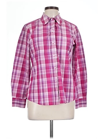 Foxcroft Long Sleeve Button-Down Shirt (view 1)