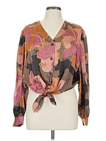 DR2 Long Sleeve Blouse (view 1)
