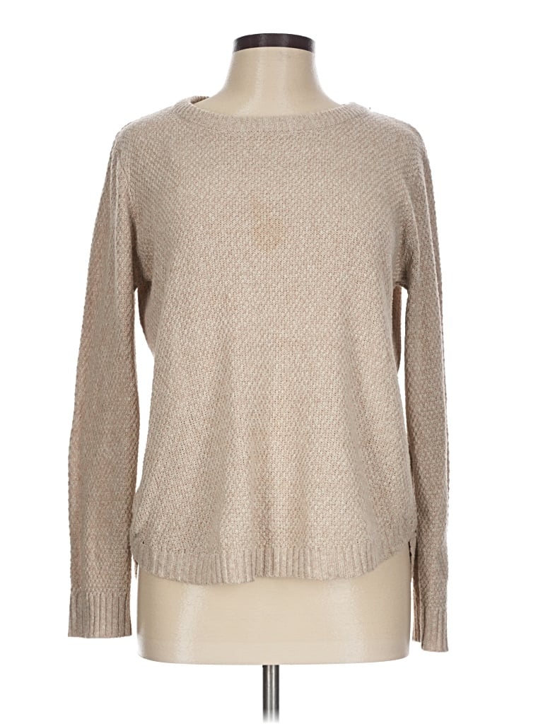 Pre-owned Pink Clover Pullover Sweater In Tan