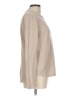 Pink Clover 100% Polyester Metallic Tan Pullover Sweater Size L - photo 4