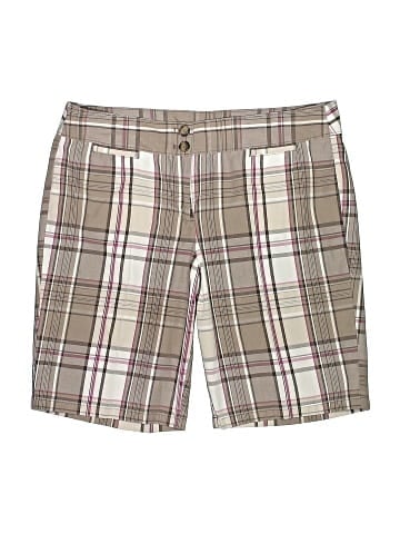 Ann Taylor Factory Khaki Shorts (view 1)