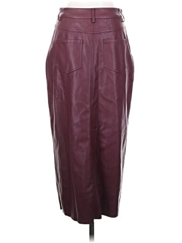 T Tahari Faux Leather Skirt (view 2)