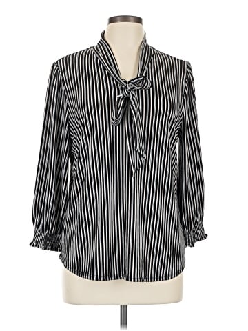 Adrianna Papell Long Sleeve Polo (view 1)