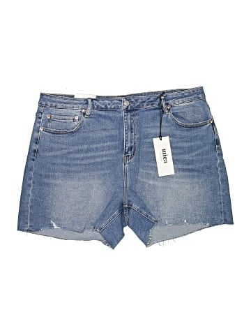 Mica Denim Shorts (view 1)