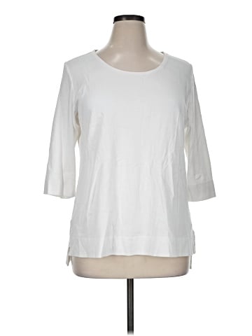 Isaac Mizrahi 3/4 Sleeve T-Shirt (view 1)