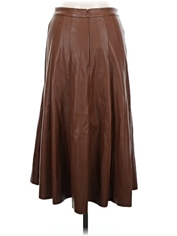 Ann Taylor Faux Leather Skirt (view 2)