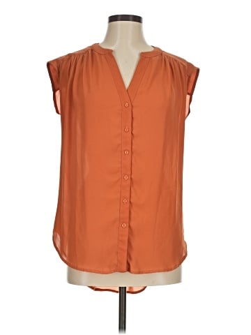 Harlowe & Graham Short Sleeve Blouse (view 1)