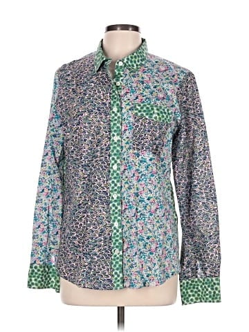 Liberty Art Fabrics for J.Crew Long Sleeve Button-Down Shirt (view 1)