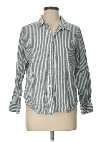 Kaileigh Long Sleeve Button-Down Shirt (view 1)