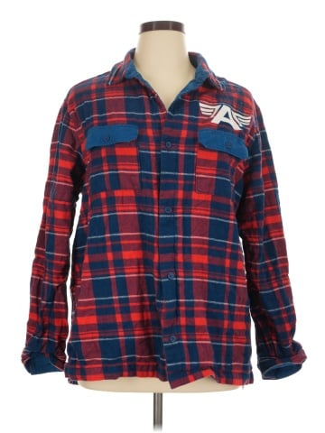 Marvel Long Sleeve Button-Down Shirt (view 1)