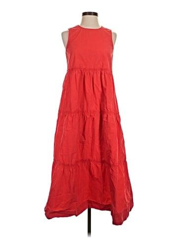 Madewell Cattail Tiered Dress (view 1)