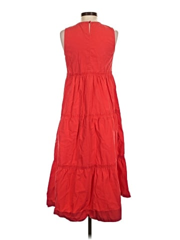 Madewell Cattail Tiered Dress (view 2)