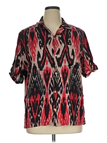 ALLSAINTS Short Sleeve Blouse (view 1)