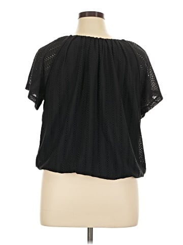 Ann Taylor LOFT Outlet Short Sleeve Blouse (view 2)