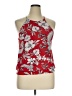 Express Red Sleeveless Blouse Size XL - photo 1
