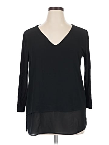 MICHAEL Michael Kors 3/4 Sleeve Top (view 1)