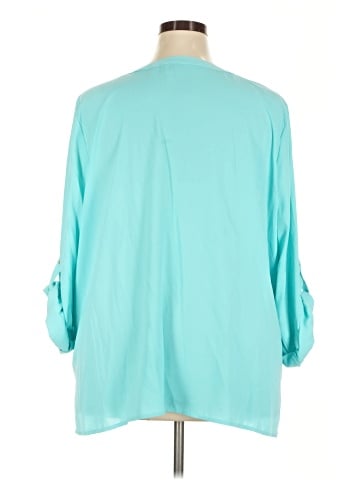 Susan Graver 3/4 Sleeve T-Shirt (view 2)
