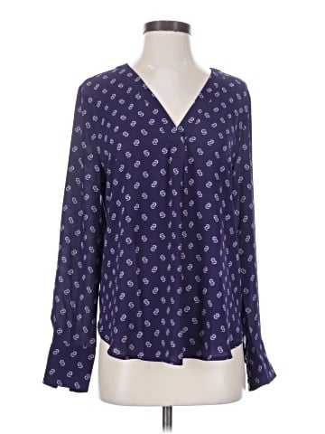 Ann Taylor Long Sleeve Blouse (view 1)