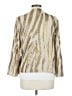 Chico's 100% Polyester Metallic Gold Blazer Size Lg (2) - photo 2