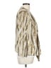 Chico's 100% Polyester Metallic Gold Blazer Size Lg (2) - photo 4