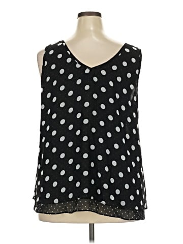 Worthington Sleeveless Blouse (view 2)