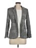 Aqua Houndstooth Gray Blazer Size M - photo 1