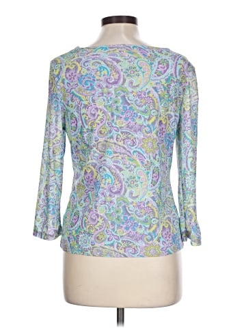 Sigrid Olsen 3/4 Sleeve T-Shirt (view 2)