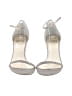 Stuart Weitzman Metallic Silver Sandals Size 7 1/2 - photo 2