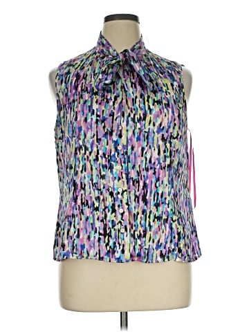 Tahari by ASL Sleeveless Blouse (view 1)