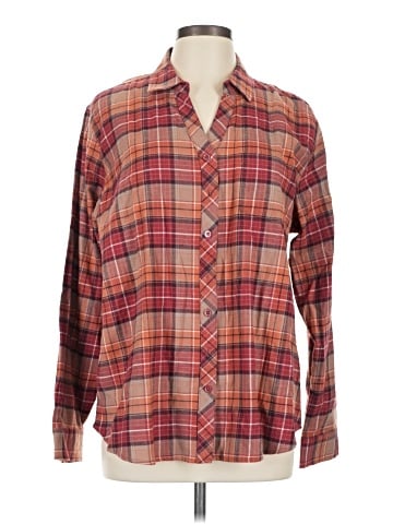 Weatherproof Long Sleeve Button-Down Shirt (view 1)