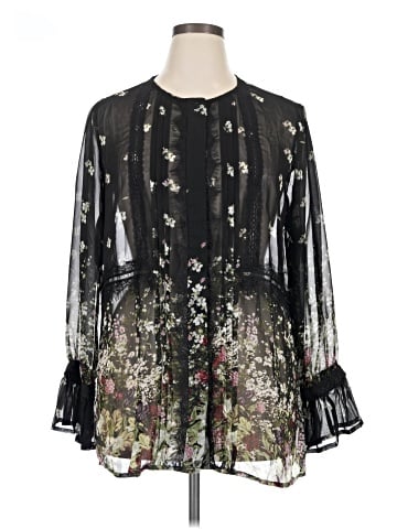 Soft Surroundings 3/4 Sleeve Blouse (view 1)