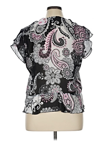 Allison Taylor Short Sleeve Blouse (view 2)