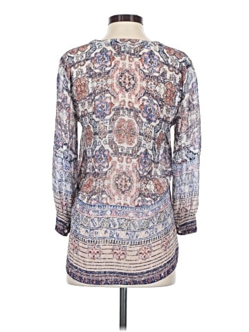 Joie 3/4 Sleeve Silk Top (view 2)