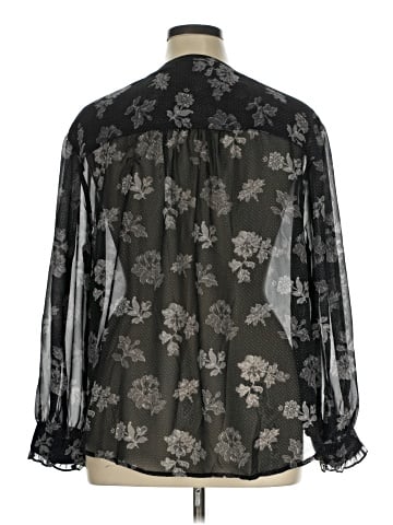 Lane Bryant Long Sleeve Blouse (view 2)