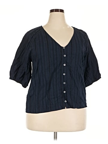 Ann Taylor LOFT Short Sleeve Blouse (view 1)