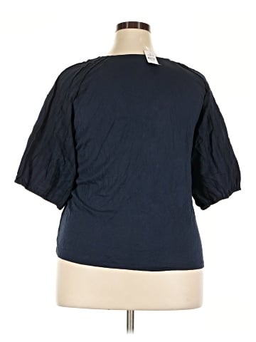 Ann Taylor LOFT Short Sleeve Blouse (view 2)