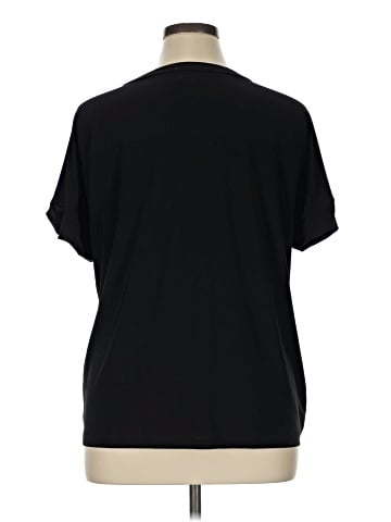 Anne Klein Short Sleeve Blouse (view 2)